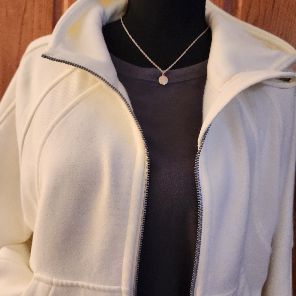 Lululemon oversized scuba full zip hoodie, color: Lemon Sorbet - Picture 13 of 14